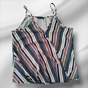 Multicolor Striped Light Weight Camisole Top